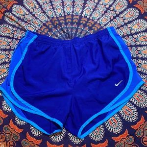 Pretty Blue Running Shorts.